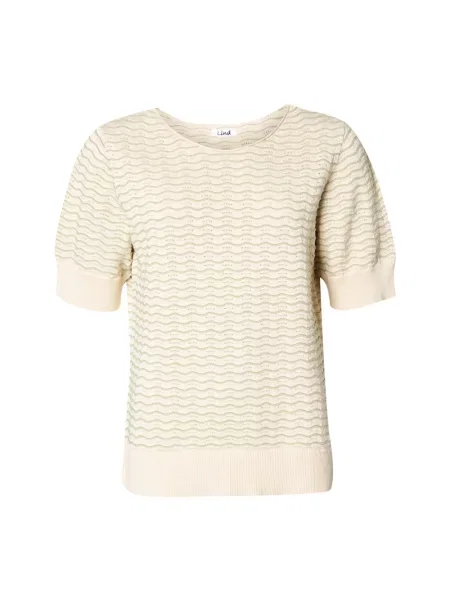 Lniany wielobarwność sweter Lind