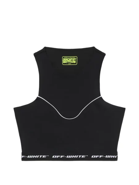 Cropp top Off-white alb