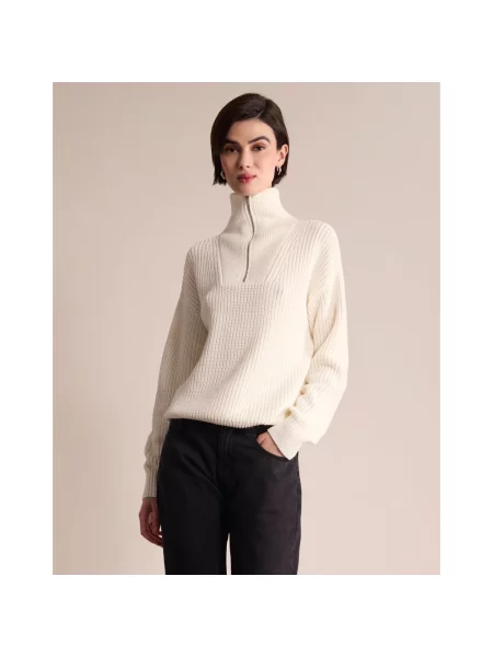 Sweter Ines De La Fressange Paris beżowy