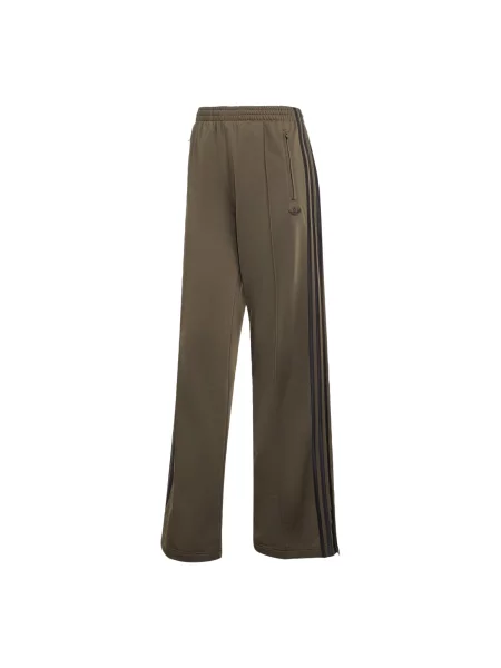 ADIDAS ORIGINALS Hlače Firebird čokolada crna