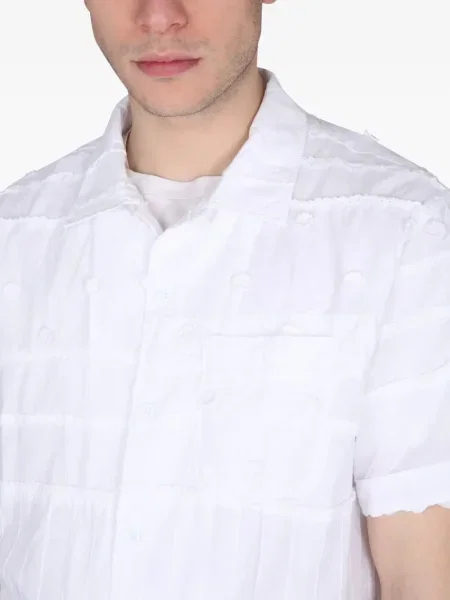 Cămașă Engineered Garments cu broderie alb