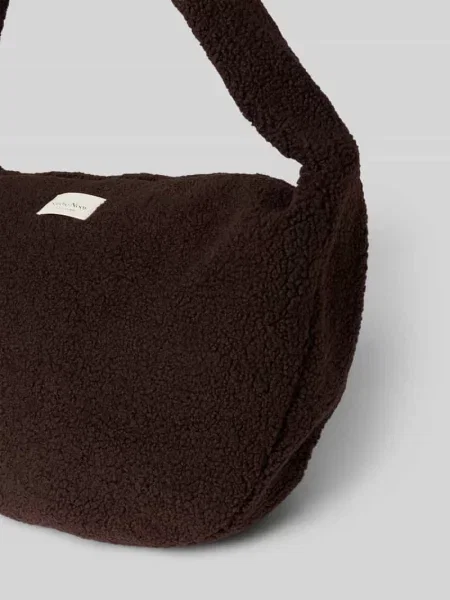 Torebka typu crossbody z futerka teddy Studio Noos