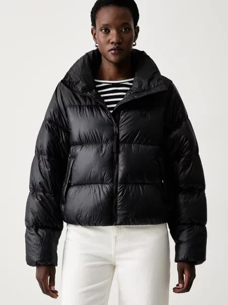 Adidas Originals geacă cu puf pentru femei Essentials Down Puffer negru