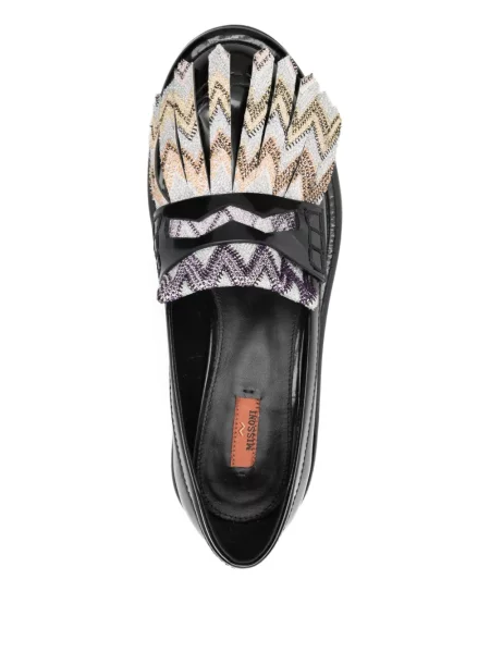 Pantofi loafer Missoni negru