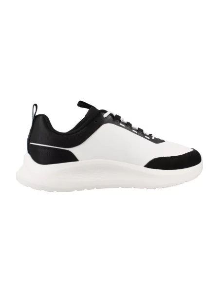 Pánske topánky Calvin Klein Light Eva Runn Essential Laceup Suede black/bright white biela