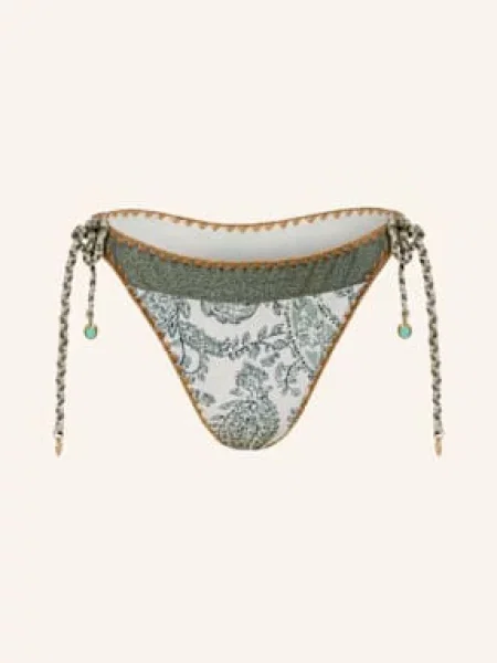 Banana Moon Couture Dół Od Bikini Trójkątnego Blika Nassimia Z Błyszczącą Przędzą weiss beżowy
