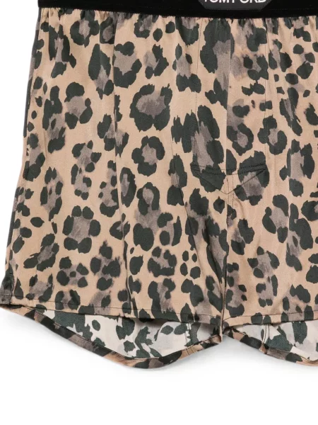 Șosete Tom Ford cu imagine cu model leopard