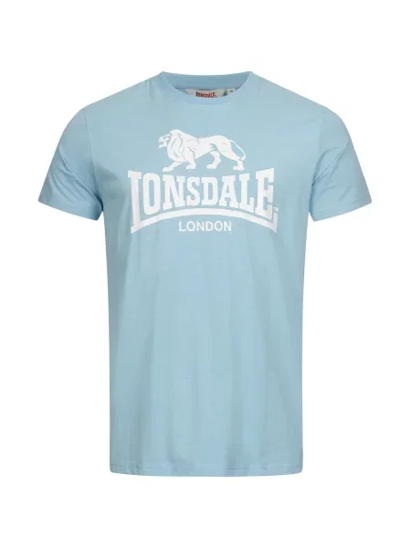 LONSDALE Tricou St. Erney deschis / alb albastru