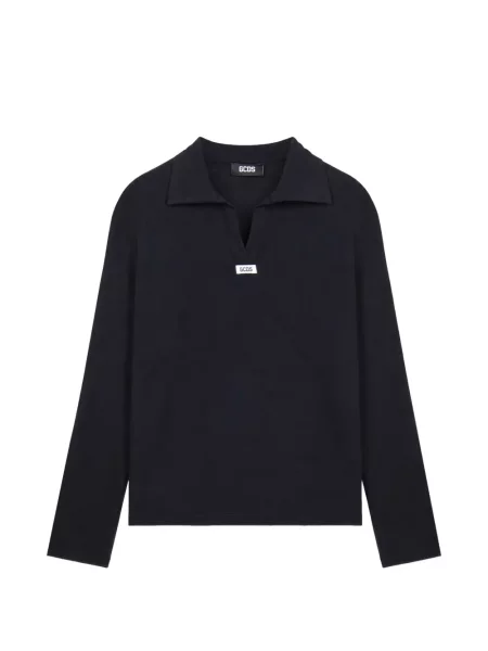 Lung tricou Gcds negru