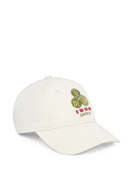 Șapcă Drole De Monsieur cu broderie alb
