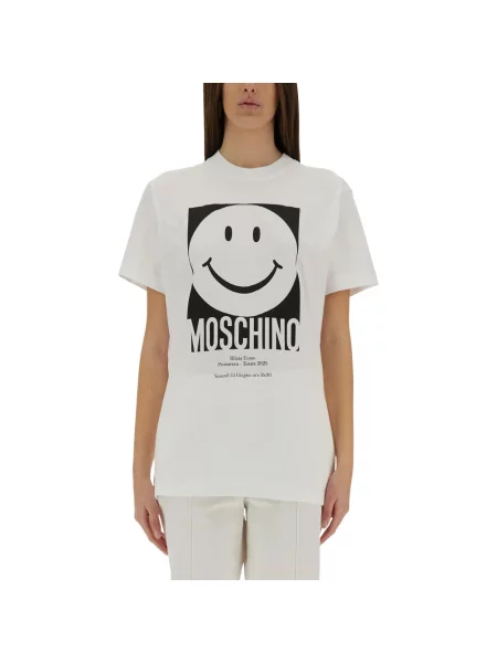 Koszulka Moschino biała