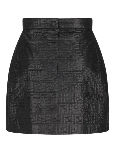 Fusta mini Fendi scurtă negru