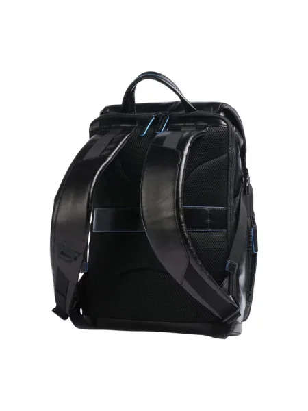 Torba na laptopa Piquadro skórzana czarna