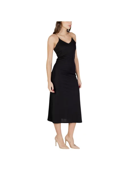 Midi haljina Morgan De Toi crna