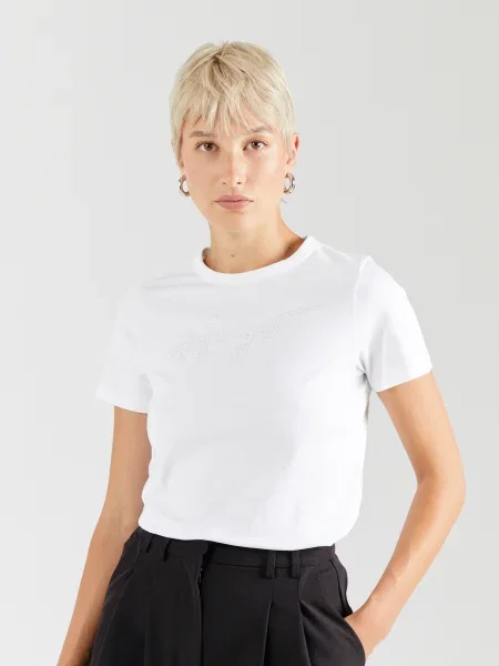 HUGO Tricou Deloris alb