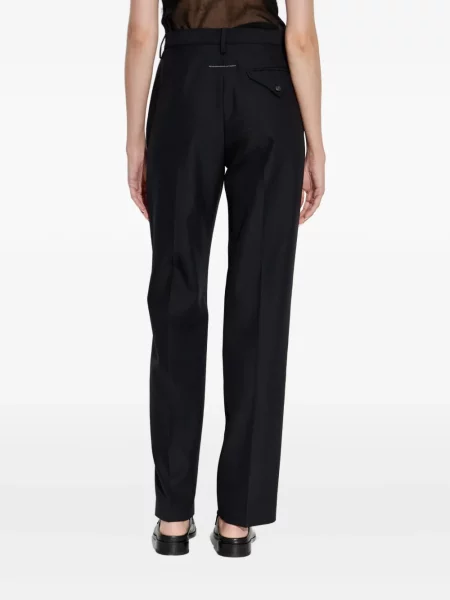Pantaloni Mm6 Maison Margiela negru