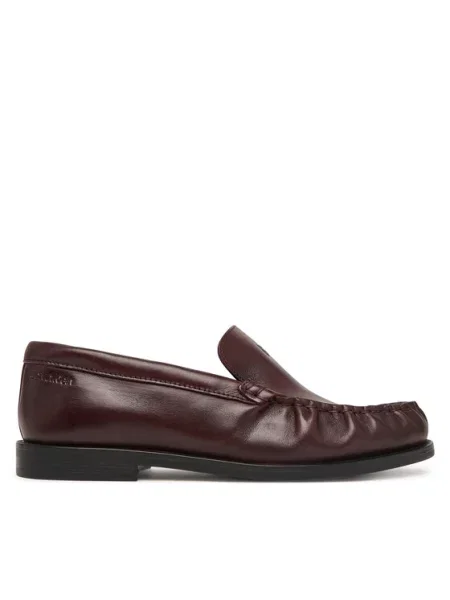Calvin Klein Mokasini Round Essential Loafer Lth rjava