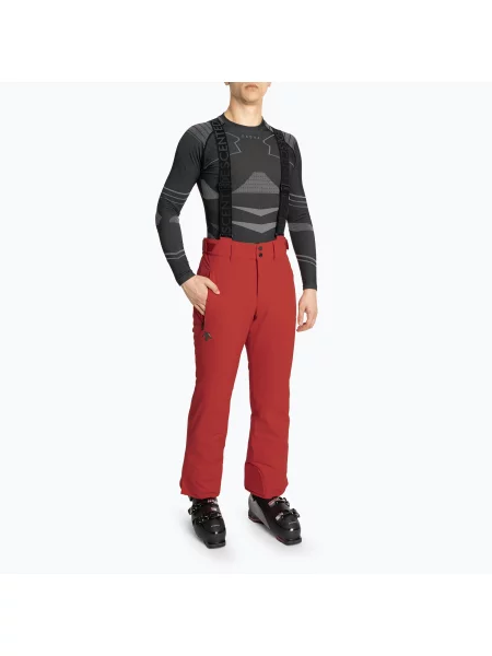 Lyžařské kalhoty Descente Swiss electric red červené