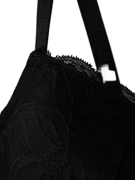 Sutien Emporio Armani din dantelă negru