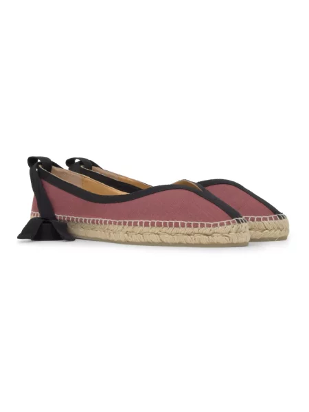 Espadryle Castaner bez obcasa fioletowe