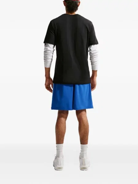 Ριγέ τρέξιμο μακρύς σορτς Nike γκρι