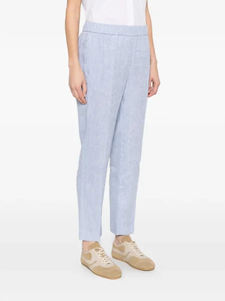 Pantaloni Peserico conici albastru