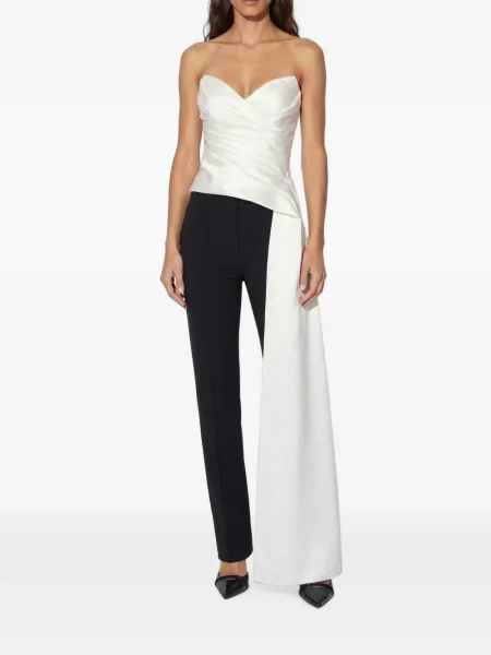 Top Elisabetta Franchi alb