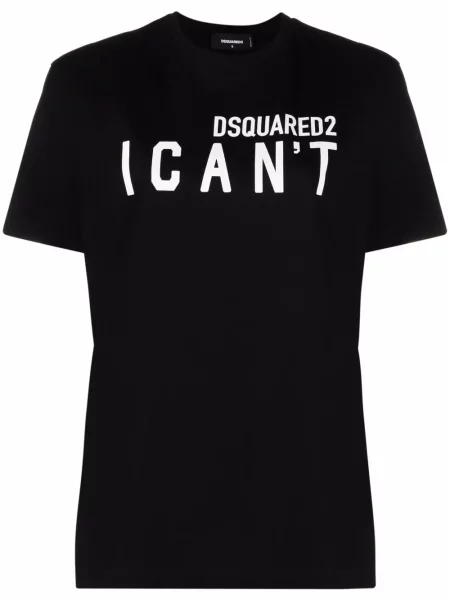 Tricou Dsquared2 cu imagine negru