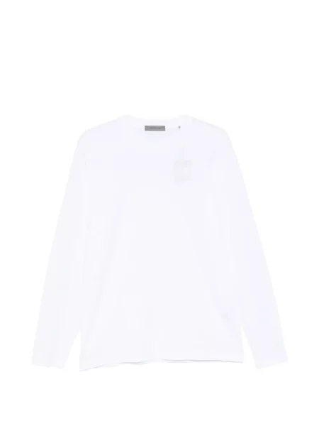 Lung tricou Corneliani alb