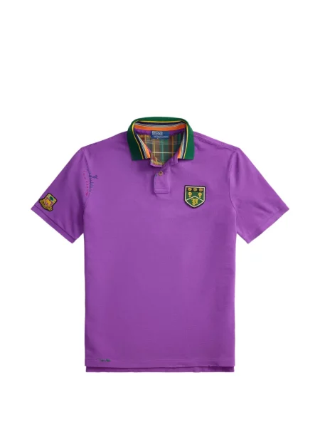 Ριγέ δερμάτινος κάλτσες Polo Ralph Lauren με κορδόνι μαύρο