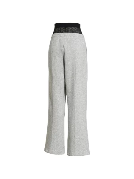 Pantaloni Puma alergare cu cordon gri