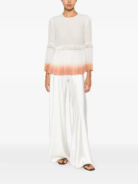 Top Elisabetta Franchi alb