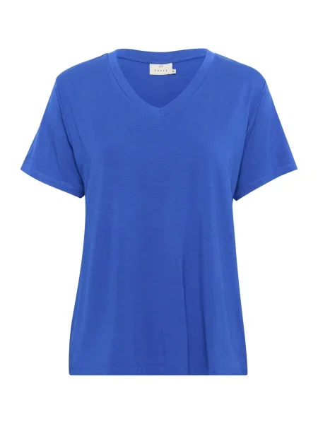 Kaffe Tricou cobalt albastru