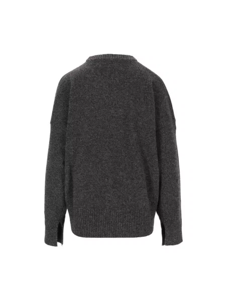 Sweter Loulou De Saison z kaszmiru szary