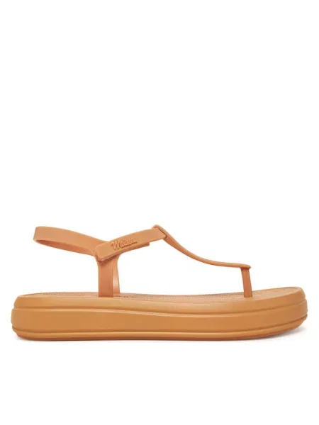 Sandali Melissa Sun Leme Platform Ad bež