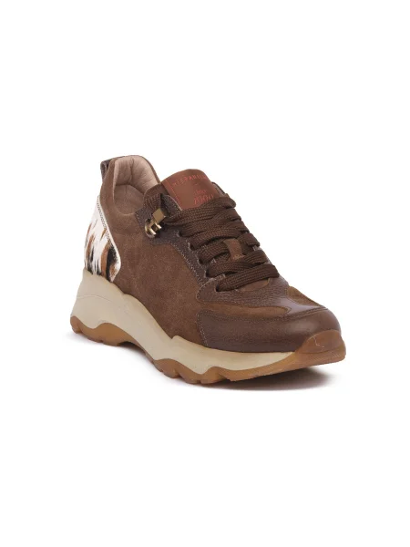 Pantofi Hispanitas din velur maro
