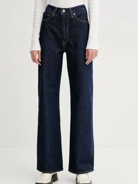 Levi's blugi wide leg pentru femei RIBCAGE WIDE LEG