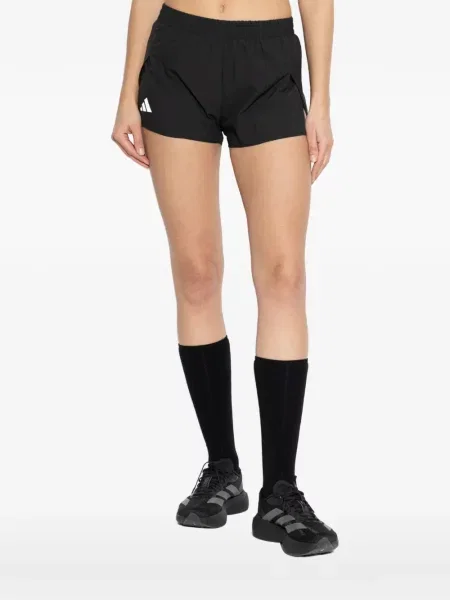 Τένις φόρεμα Adidas με λαιμόκοψη v με αυτόγραφο μαύρο