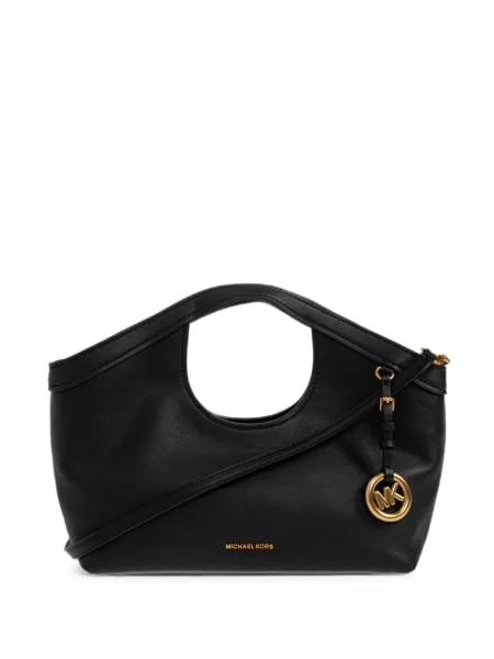 Geantă Michael Michael Kors din piele cu volane roz