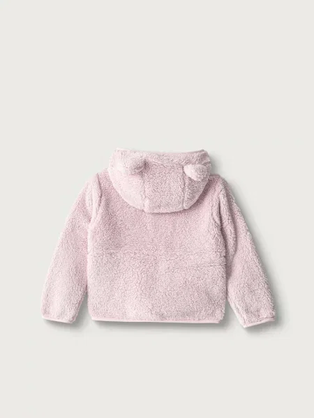 The North Face fleece mikina dětská KID CAMPSHIRE F/Z HOODIE růžová