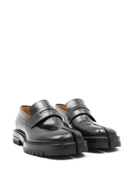 Кожени лоуфъри Maison Margiela черно