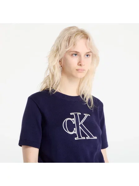 Τοπ Calvin Klein με αυτόγραφο μωβ