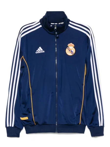 Croșetat pantaloni scurți Adidas tricotate de costum albastru