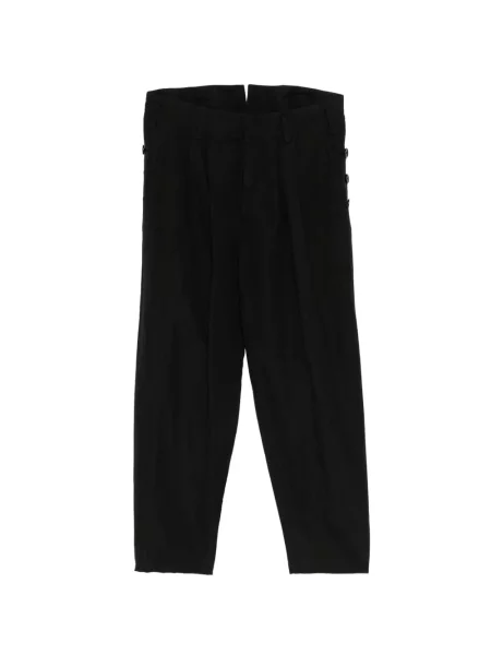 Pantaloni Nude:masahiko Maruyama conici negru