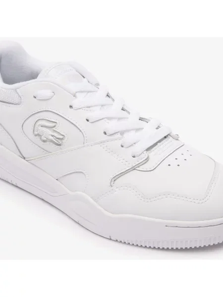 Lacoste Trampki Court Lineshot białe