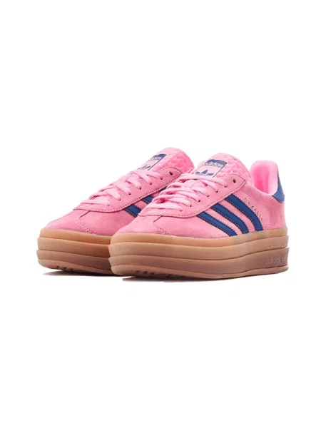 Sneakersy Adidas Gazelle skórzane różowe