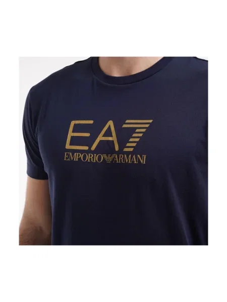 Tričko Emporio Armani modrá