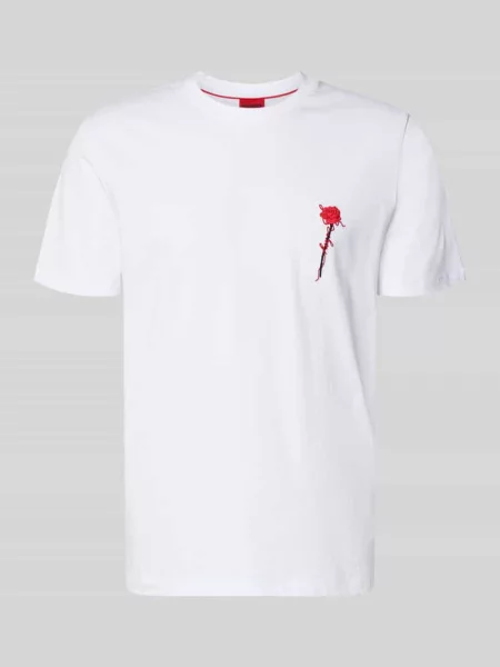 HUGO T-shirt Diflow biała