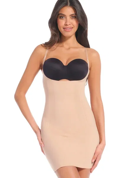 MAGIC Bodyfashion Korzetové šaty Dream kapučíno