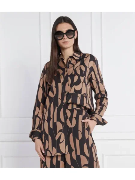 BOSS BLACK Cămașă Bilette | Relaxed fit negru